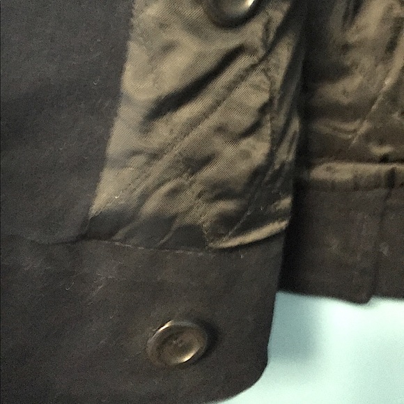 Zara NWOT Black Cropped Velveteen Jacket - Picture 15 of 15